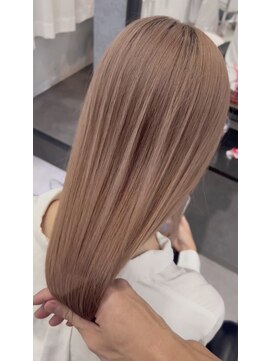 エス 天満扇町(esu) kr168 髪質改善/韓国風/ミルクティーカラー/ベージュカラー