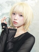 ラフィス ヘアー スワッグ 枚方店(La fith hair swag) 【La fith】顔周りレイヤー×ブリーチ×ハイトーン