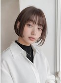 20代30代40代50代◎大人可愛いミニミニ切りっぱなしボブ