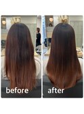 美髪縮毛矯正(フル)