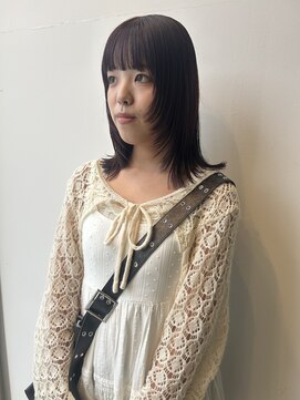 ロックス バイ マグ 松本(rocks BY MAG) チェリーレッド暖色カラーボルドーワインレッド秋カラー