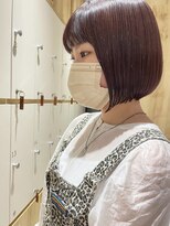 ヌークバイラヴェスト 四日市(neuk by lovest)&nbsp;ボブ×ピンクブラウン