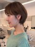 カット＋グローバルミルボントリートメント[ショート/ボブ/髪質改善/柏/柏駅]