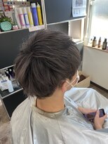 ヘアリゾート シー(Hair Resort SEA)&nbsp;マッシュ×ホワイトグレー