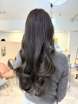 ミョンシル&nbsp;ブリーチなしオリーブグレージュ