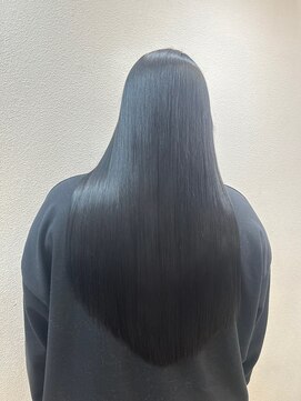 【ADDICT_MAYA】絹髪ブルーブラック