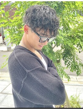 カケル(×.) シャドウパーマ×マッシュ