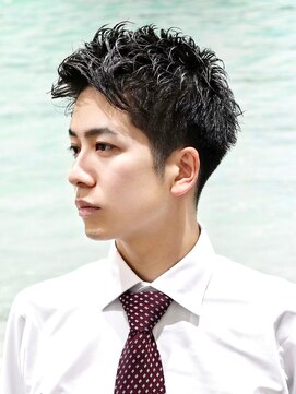 ヨシザワインク バンダイ(YOSHIZAWA Inc. BANDAI) メンズビジネスヘアスタイルビジネスヘアセットメンズ刈上げなし