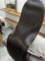 ランプ(Lamp) くびレイヤー グレーベージュ 白髪染め 白髪ぼかし 髪質改善