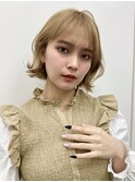 レイヤーボブナチュラルベージュくびれボブna150