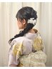 【16:00~lastまで】浴衣レンタル＋着付け＋ヘアセット☆通常￥7,300→￥5,400
