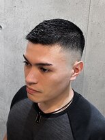 バーバーバー ナカノ(BARBER BAR NAKANO) メンズクルーカット|ビジネスにも合うハイフェードスタイル