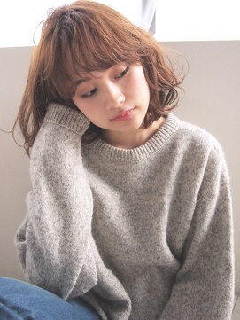 コス(kos) 『nanuk*ueki』透け感パールグレージュ*ハイライトカラー