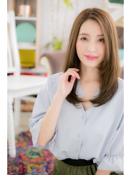 ミック ヘアアンドビューティー 大山店(miq  Hair&Beauty) 知的フェミニン…エレガントストレート