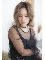 ミエル ヘア 新宿(miel hair)&nbsp;【miel hair新宿】ハイトーンプラチナグレージュ