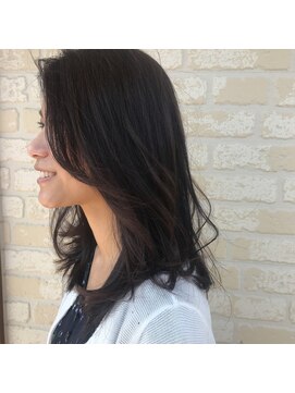 ヘアガレージ ディフロア(Hair Garage D FLOOR) ナチュラルセミディ