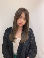 【Euphoria】フォギーベージュ秋ヘア