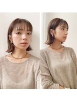 マノ ア ファト(mano a fato by design hair)&nbsp;外ハネbob