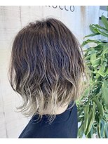 ロッコ 深谷店(ROCCO) #グラデーションカラー#ケアブリーチ#N.カラー