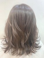 ネオヘアー 曳舟店(NEO Hair)&nbsp;【イヤリングカラー】レイヤー×艶カラー（曳舟）