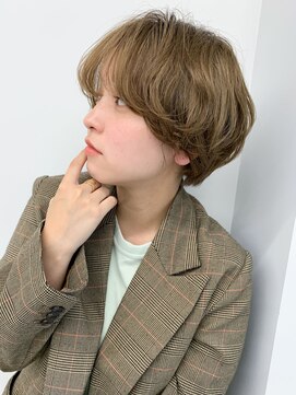 スタートウキョウ 渋谷(STAR TOKYO) ★前髪/ココアブラウン/大人かわいい/フリンジウェーブ/ボブ渋谷