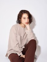 ヘアサロン アティリー(Hair Salon Attirer) 西梅田/ボブ/グレーベージュ/白髪ぼかし【Attirer飯田裕之】
