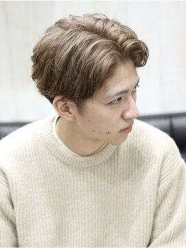 ヨシザワインク プレミアム 横浜 桜木町店(YOSHIZAWA Inc. PREMIUM) 【ヨシザワ横浜】外国人風ベージュセンターパート