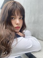 レオニード 表参道(LEONID)&nbsp;ロングレイヤー　ホワイトアッシュ　佐々木