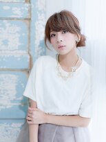 ラックスビールーチェ 沖縄那覇イオンモール店(LUXBE LUCE) ゆるっとおだんごアレンジ