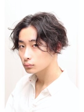 ヘアーアンドグルーミング ヨシザワインク(HAIR&GROOMING YOSHIZAWA Inc.) 【ヨシザワ人形町】前下がりツーブロックスパイラルパーマ