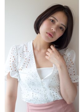 ロンドプロフィール 浦和(Lond profil) 浦和ショートヘアショートカット韓国白髪ぼかし白髪染めボブ