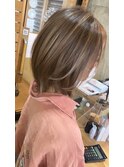 ベージュハイライト