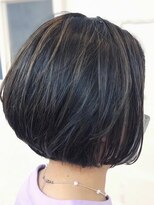 アトリエ ミム 二子玉川店(atelier mim) 30代40代50代★ショート×グレイカラー×髪質改善<二子玉川店>