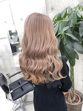 リノート バイ エゴル 太田川(Linoet by ENGOL) 【LINOET太田川】手島カミラ　ミルクティーベージュ