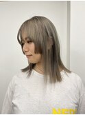 ウルフカットココアベージュ【ケアブリーチ１回】