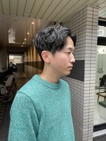 ウェルネス(Wellness)&nbsp;スパイラルツーブロックマッシュアップバングコンマヘア34