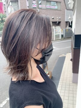 フィアート ヘアドレッシング サロン(Fiato Hairdressing Salon) くびれヘア/白髪ぼかし