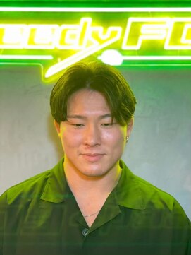 グリーディーフォックス 三軒茶屋(GreedyFOX) 波巻き/マッシュパーマ/ウルフ/ハイライト<理容室>三軒茶屋