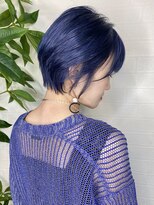 リタヘア(Re:ta Hair)&nbsp;ブルーのショートボブ《飯田 淳平》Re:ta Hair【リタヘア】