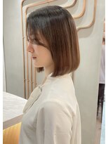 ロンド エスポワール 錦糸町(Lond espoir)&nbsp;【澤口龍成】前髪カタログマチルダボブピンクベージュ