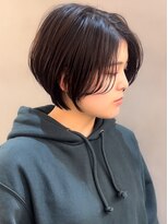ロンドシエル 横浜(Lond ciel)&nbsp;黒髪×前髪なし×大人美人ショート【横浜モード/王道ショート】