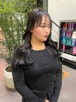 ゼスト 吉祥寺店(ZEST) 韓国ヘア/剥がせる黒染め/ブルーブラック 吉祥寺青木桜