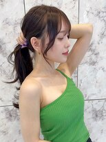 シー バイ ロンド 新宿(Sea by Lond) 韓国風前髪×レイヤーカット【髪質改善/新宿/レイヤーカット】