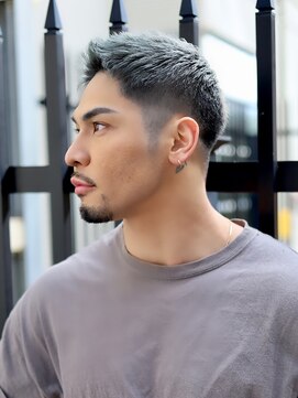 アルマ(ALMA) ソフトモヒカンフェードカット短髪おしゃれボウズビジネスヘア