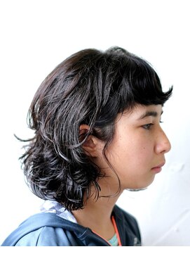 ルプラ ガーデン(le-pla garden) パーマボブ#ケアパーマ#ボブ#切りっぱなし＃簡単スタイリング