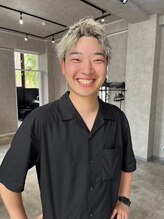 中山 健太/スタイリスト/ショートボブ髪質改善ブリーチ縮毛矯正ショートボブ髪質改善ブリーチ縮毛矯正ボブ