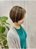 伸びてもまとまる くびれショート