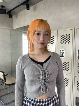 ハイプ(HYPE) 【藤沢横浜】オレンジカラー/ウルフレイヤー/チョッピーバング