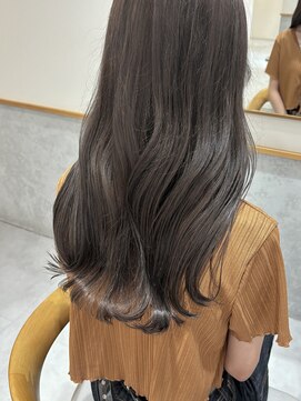 レンジヘアー(lange hair) ラベンダーグレージュ【鈴鹿/ダブルカラー/レイヤー】