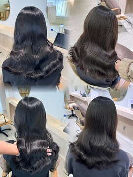 ウル 名古屋栄(ulu) 暗めカラー/髪質改善/縮毛矯正/髪質改善縮毛矯正/名古屋栄